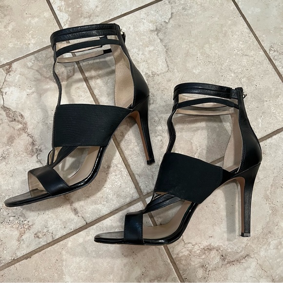 Nine West Kiralee black gladiator heels 11 / 12 - Picture 11 of 12